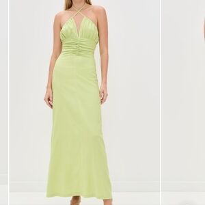 Riot Swim Light Green Maxi Dress